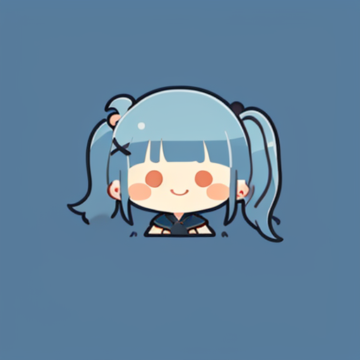 03813-2724293981-flat avatar, 1girl, solo, smile, hair ornament, chibi, simple background, blue hair, earrings, x hair ornament, jewelry, sideloc.png